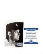 BOBBY COX YANKEES RARE SIGNED