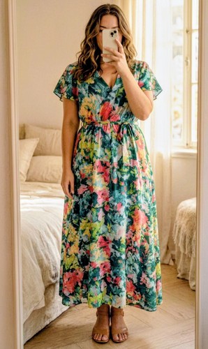 Robe longue portefeuille