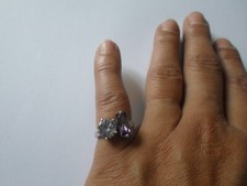 bague en argent massif