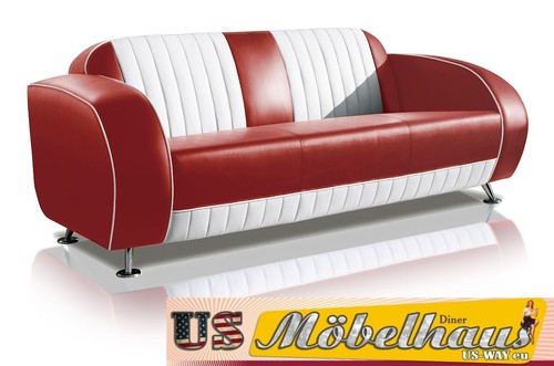Sofa designer style fifties - sofa,