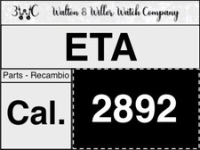 NOS 1 Pc ETA 2892 Pièces