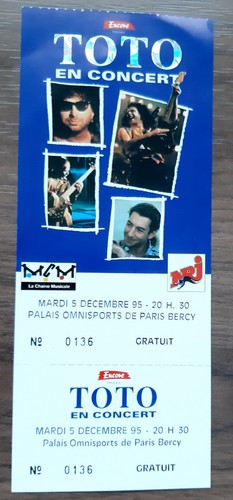Ticket billet unused - ticket,