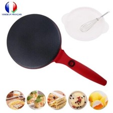 Poêles Crêpières Electrique Antiadhésive Plaque cuisson pour Crêpes Chandeleur