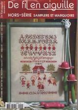Magazine : De Fil en Aiguille Hors-série 11 - Samplers et marquoirs - Août 2005
