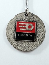 KEYCHAIN - FACOM TOOLING - Painted Metal, Automobile ROLLS-ROYCE - Vintage 60s