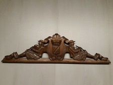 Ancien FRONTON Breton  en bois