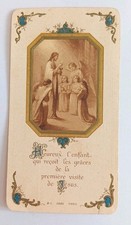 Ancienne image pieuse Souvenir