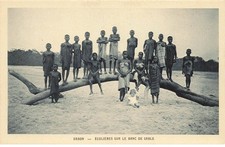 GABON #DC51012 ECOLIERES SUR