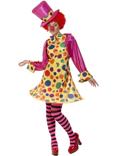 Smiffys clown lady costume - smiffys,
