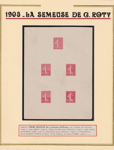 Lot 1674 épreuve semeuse - 1674,