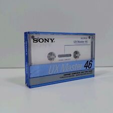 SONY UX Master 46 (High Position TYPE II) Blank Audio Cassette Tape