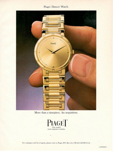 Montre piaget dancer 1988 - montre,