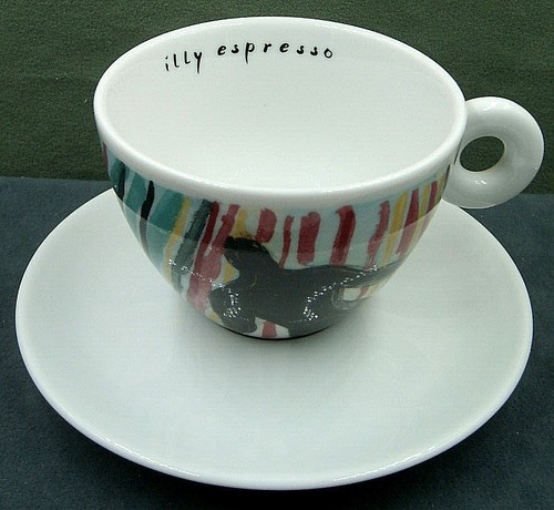 Tasse sous grand - tasse, et