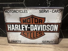 Plaque métal vintage Harley
