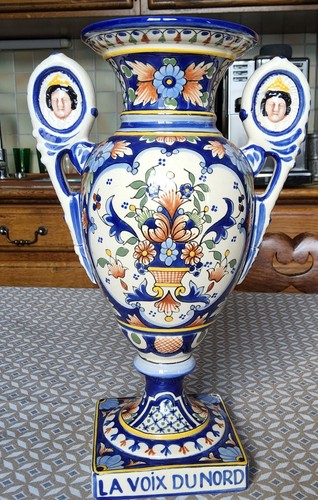 Vase trophee coupe - trophee, desvres