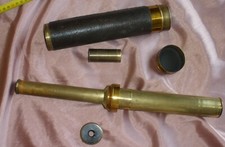 Longue vue de Marine en laiton