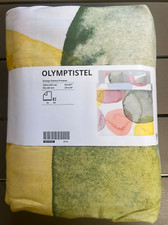 Housse de couette et 2 taies d'oreiller IKEA OLYMPTISTEL Queen Size, 240x220/...