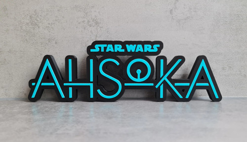Plaque logo star wars - star, ahsoka