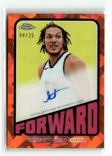 Aaron Gordon 2023-24 Topps Chrome Sapphire Auto Orange 04/25 1972 Topps