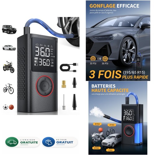 Powools gonfleur pneus voiture - powools,