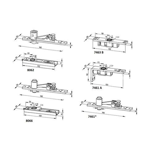 Pivot haut 8066 complet - pivot,