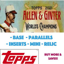 2021 Topps Allen & Ginter - Base/Parallels/Inserts/Mini/Rookie/Patch - Updated!