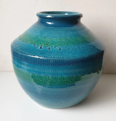 Vase rimini bleu - vase,