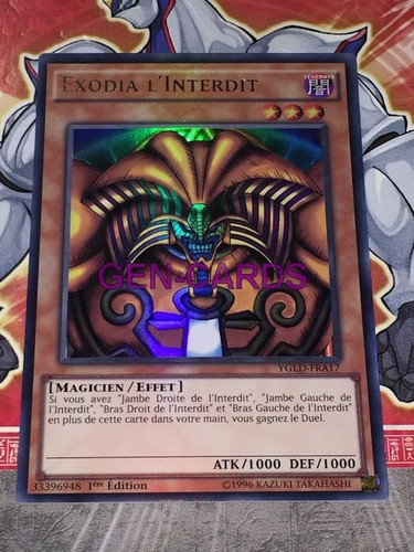 Carte oh exodia - carte,