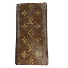 LOUIS VUITTON M60825 Monogram Porte Cartes Credit Card Case Authentic