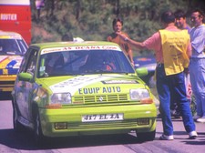 35mm Vintage Slide - Race Car - Tour de corse Rally Racing France - Diapositive