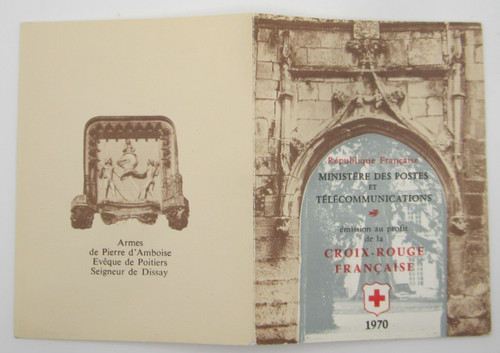 France carnet timbres - timbres, croix