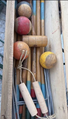 Ancien jeu croquet - ancien,
