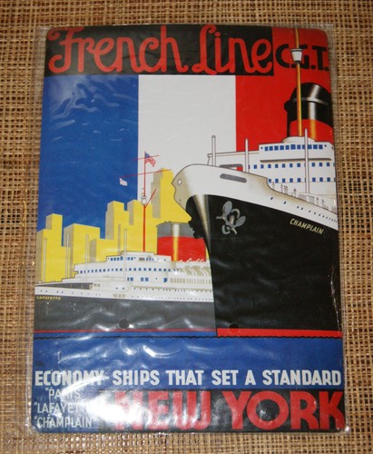 Plaque tole peinte french - peinte,