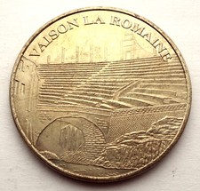 FRANCE MONNAIE DE PARIS 2008 VAISON LA ROMAINE Medal 34mm 16g Brass O4.4