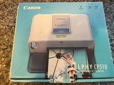 Canon Selphy CP510 Compact Photo Printer Dye Sub 16.8 Million Colors