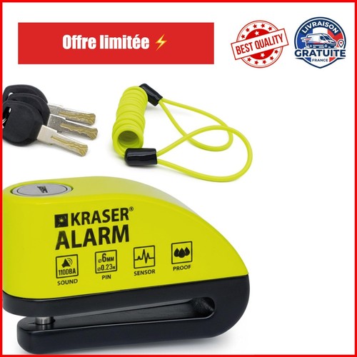Antivol moto kraser wa6y avec - antivol,