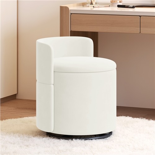 Tabouret coiffeuse rotatif - tabouret, de