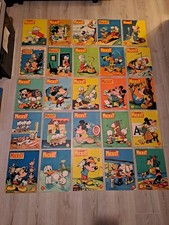 Lot de 50 hebdomadaire Le journal de Mickey N° 300 à 349 (Année 1958 et 1959)
