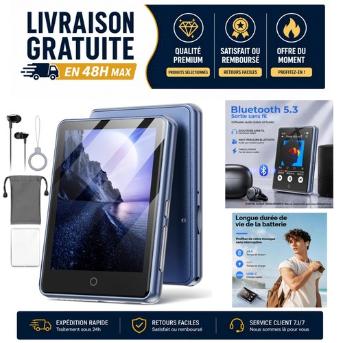 Lecteur mp3 32go - mp3, bluetooth