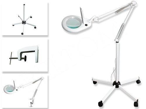 Lampe loupe dioptries pied - lampe, 5