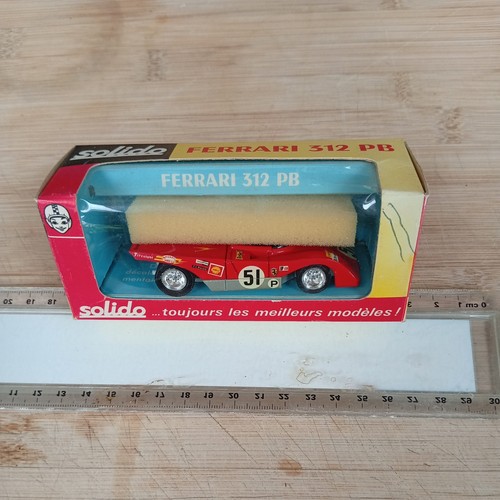 Solido ferrari 312 - solido, pb