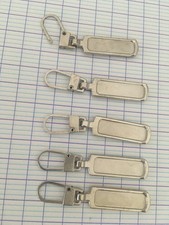 5 tirettes de fermetures éclair amovibles de remplacement