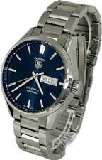 Tag Heuer Carrera Calibre 5 WAR201E.BA0723 Auto 41mm Mens Watch Excellent A4285