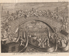 RARE GRAVURE ANCIENNE XVIII