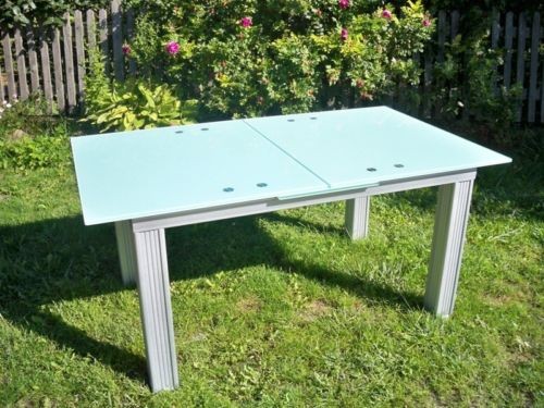 Table verre manger - table,