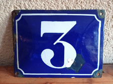 ANCIENNE PLAQUE ÉMAILLÉE DE