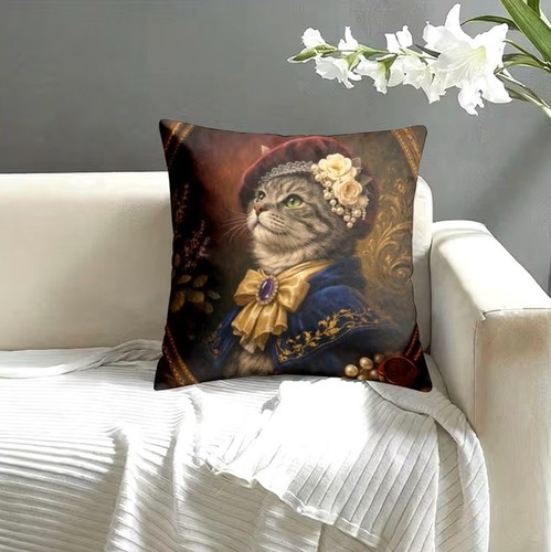 Housse coussin portrait - coussin,
