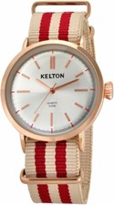 NEUVE : Montre KELTON METALLIC PINK GOLD = Valeur 89€