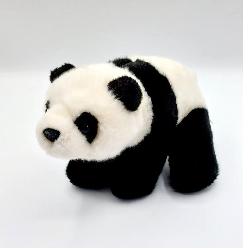Peluche doudou ours panda