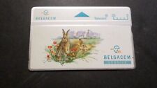 BELGIUM BELGACOM THEME ANIMALS HARE REMOTE CARD 424H